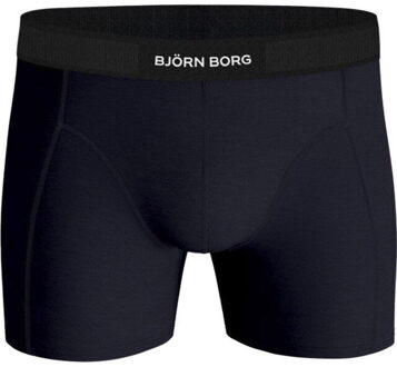 Björn Borg Bjorn Borg Boxershort premium cotton 2-pack print blauw - L