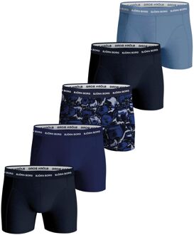 Björn Borg Bjorn Borg boxershorts 5-pack cotton stretch blauw S