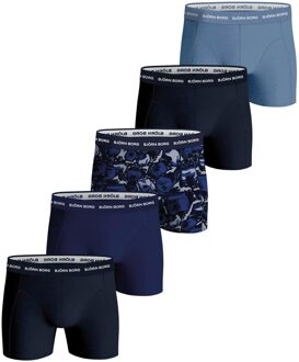 Björn Borg Bjorn Borg boxershorts 5-pack cotton stretch blauw