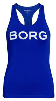 Björn Borg Bjorn Borg Cham vrouwen sportshirt - Blauw -  maat L