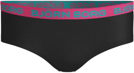 Björn Borg Bjorn Borg Mystic flower meisjes hipster - 3pack - zwart - maat 110