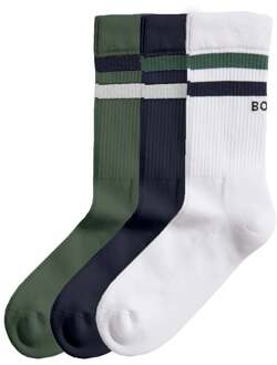 Björn Borg Bjorn Borg Sokken Core Crew Sock 3P Groen - 41-45