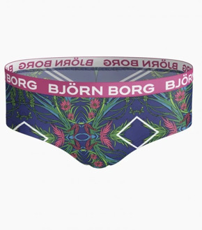 Björn Borg Bjorn Borg Sportonderbroek casual - 1p HIPSTER BB NAITO S - blauw - meisje - maat 110