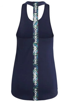 Björn Borg Bjorn Borg Sportshirt performance - 1p TOP DAKOTA - blauw - vrouwen - 36