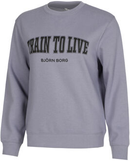 Björn Borg Borg Essential Sweatshirt Dames blaugrau - XS