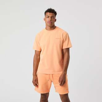 Björn Borg Borg Oversized Washed T-shirt Heren-Oranje - S,M,L,XXL