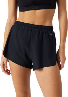 Björn Borg Borg Performance 2in1 Short Dames zwart