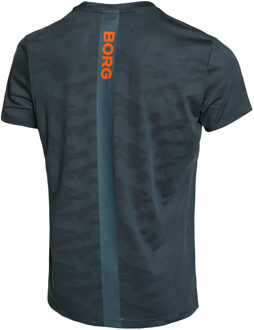 Björn Borg Borg Performance T-shirt Heren blauw - M