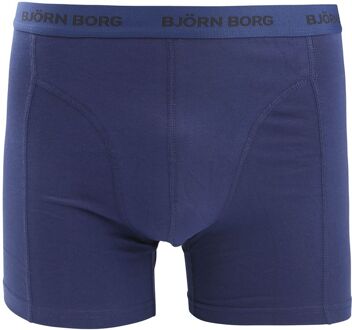 Björn Borg Boxers 3Pack Stretch Blauw Rood Zwart - L,M,S,XL