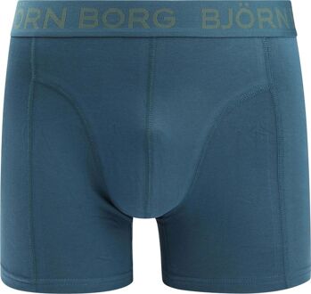 Björn Borg Boxers 3Pack Stretch Multicolour Groen - L,XL,XXL