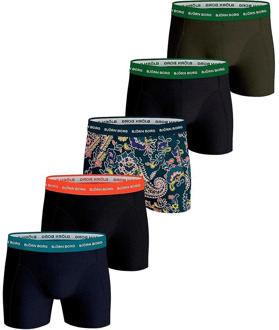 Björn Borg Boxershorts 5-Pack Zwart Multicolour