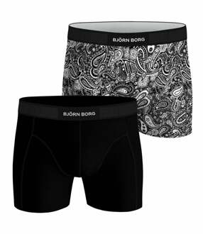 Björn Borg Boxershorts met logoband in 2-pack Grijs - XL