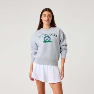 Björn Borg Boyfriend Sweatshirt Dames-lichtgrijs - M