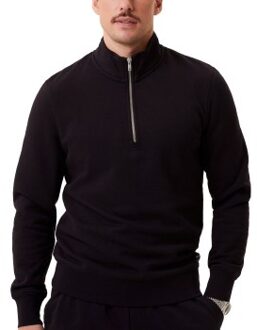 Björn Borg Centre Half Zip Sweatshirt * Actie * Zwart,Groen - Medium,Large,X-Large,XX-Large