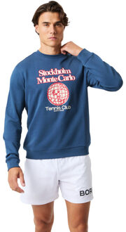 Björn Borg Classic Crew blauw - S