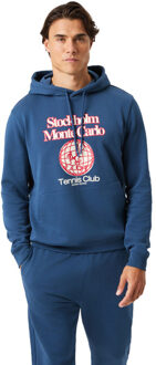 Björn Borg Classic Hoody blauw - M