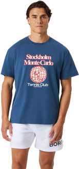 Björn Borg Classic Tee blauw - M