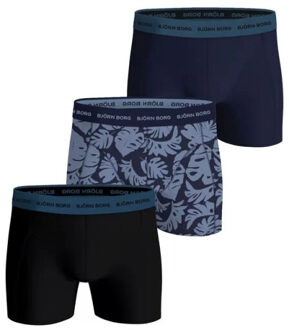 Björn Borg Cotton stretch boxer 3-pack - maat XL Veelkleurig