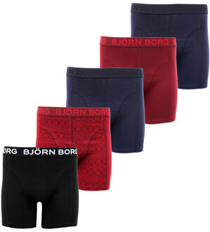 Björn Borg Cotton stretch boxer 5 pack - maat XXL Veelkleurig