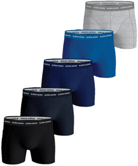 Björn Borg Cotton stretch boxer 5-pack Veelkleurig - XL