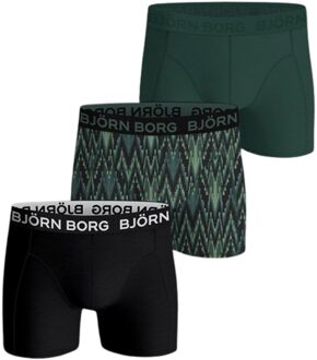 Björn Borg Cotton Stretch Boxershorts Heren (3-pack) - M