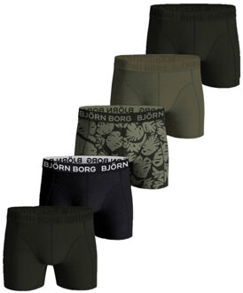 Björn Borg Cotton Stretch Boxershorts Heren (5-pack) - XXL