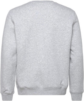 Björn Borg crew neck sweater - heren sweatshirt dik - lichtgrijs melange -  Maat: S