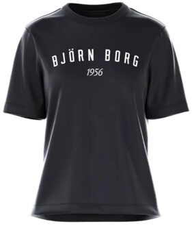Björn Borg Dames bb regular shirt Zwart - XS