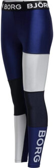 Björn Borg Dames blocked tights cenda - maat 36 Blauw