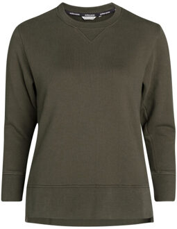 Björn Borg Dames crewneck sport Bruin/groen - 34