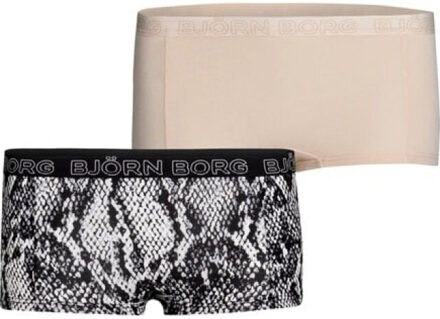 Björn Borg Dames minishort 2p Veelkleurig - 34