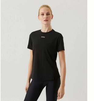 Björn Borg Dames regular tee w borg Zwart - 34