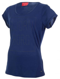 Björn Borg Dames shirt sport silvie - maat XS Blauw