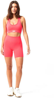 Björn Borg Dames studio seamless rib shorts Bruin - XS