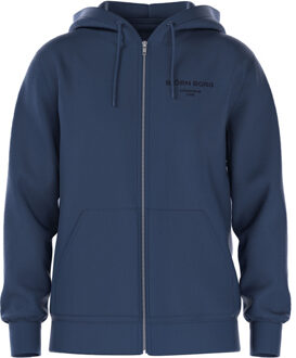 Björn Borg Essential Zip Hoody blauw - 2XL