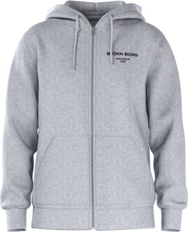 Björn Borg Essential Zip Hoody grijs - L