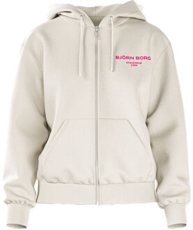 Björn Borg Essential Zip Hoody wit - XL