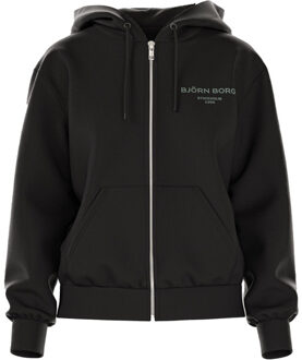 Björn Borg Essential Zip Hoody zwart - XS