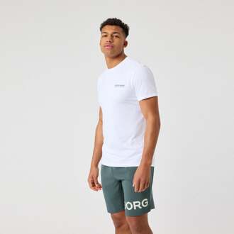 Björn Borg Graphic T-shirt Heren-wit - XXL