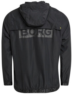 Björn Borg Heren apollo running anorak Zwart - M