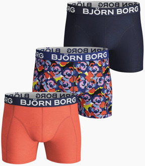 Björn Borg Heren Onderbroeken 3-Pack Boxers Camo Rose - Multi - Maat S