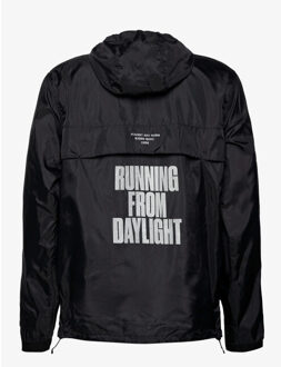 Björn Borg Heren running jacket night - maat M Zwart