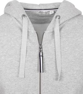 Björn Borg hoodie jacket - heren sweatvest dik - lichtgrijs melange -  Maat: L