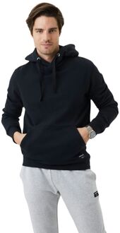 Björn Borg hoodie sweatshirt - heren trui met capuchon dik - zwart -  Maat: L