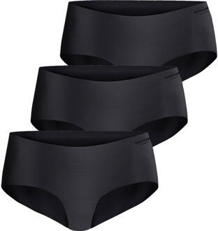 Björn Borg Invisible Hipster 3-Pack Dames zwart - L