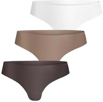 Björn Borg Invisible String Verpakking 3 Stuks Dames-Veelkleurig - XL