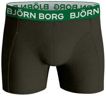 Björn Borg Jongens boxershort 3p core - maat 134/140 Groen
