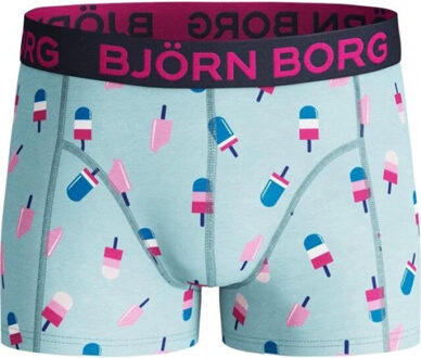 Björn Borg jongens boxershort gelato 3-pack blauw/multicolour/zwart maat Veelkleurig - 146/152