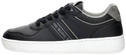 Björn Borg Klassieke Veterschoen met Logoband Björn Borg , Black , Heren - 44 Eu,43 Eu,42 Eu,41 Eu,40 EU