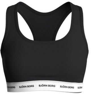 Björn Borg Logo Soft Top Zwart,Grijs,Wit - X-Small,Small,Medium,Large